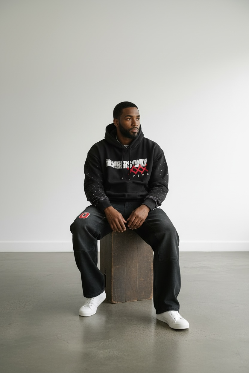 MEMBERS ICED HOODY