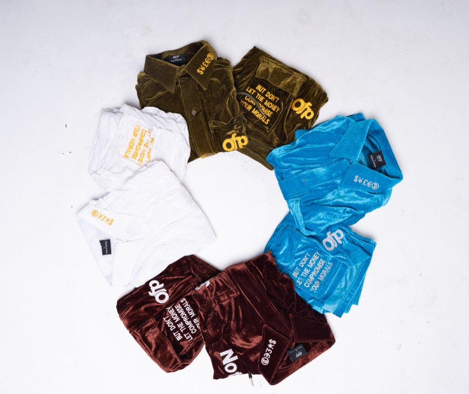 Velour Shorts