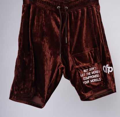 Velour Shorts