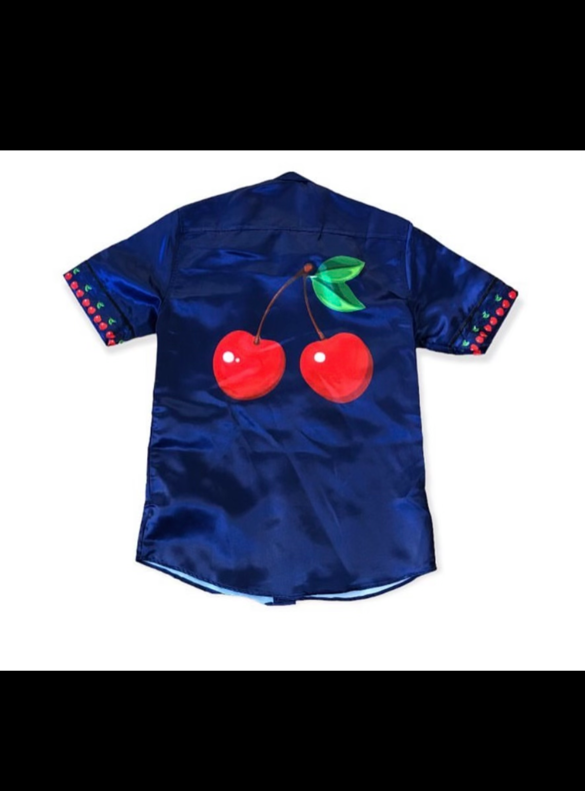 Satin Button Up