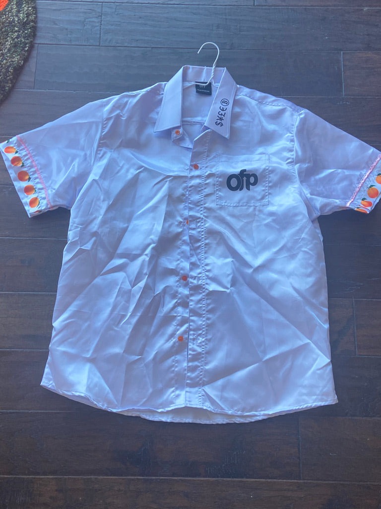 Satin Button Up