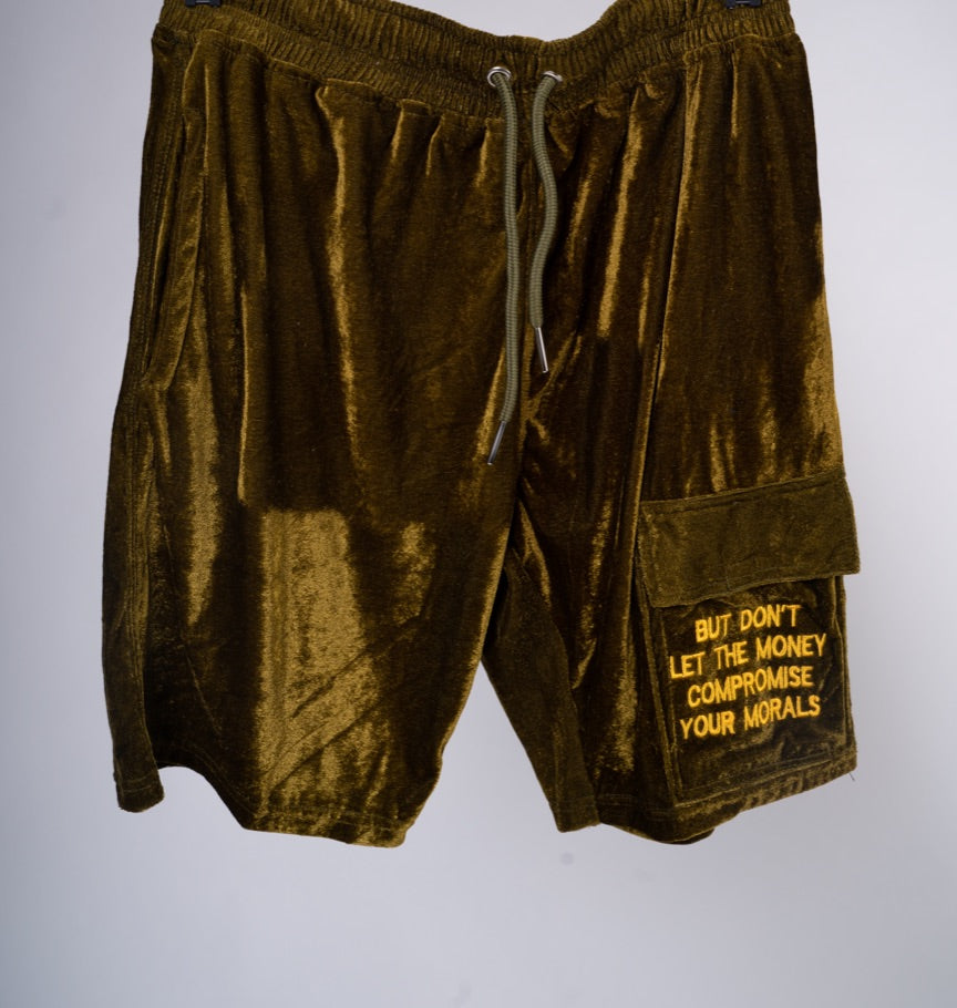 Velour Shorts