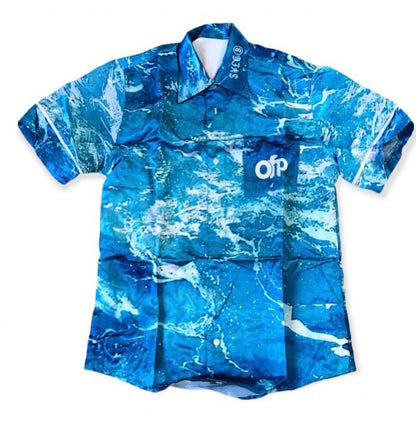 Satin Button Up