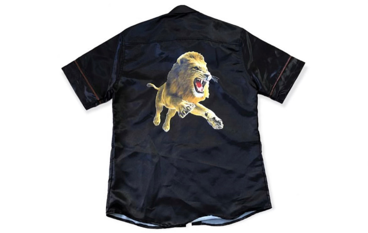 Satin Button Up